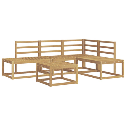 Utomhussoffset 5 Stycke Vit