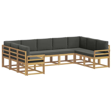 Utomhussoffset 9 st Vit och antracit