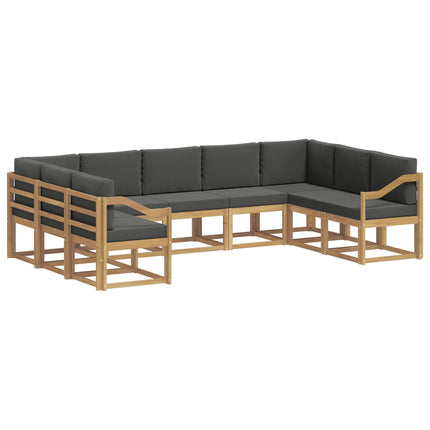Utomhussoffset 9 st Vit och antracit
