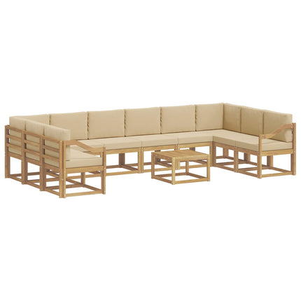 Utomhussoffset 11 st Vit och Beige