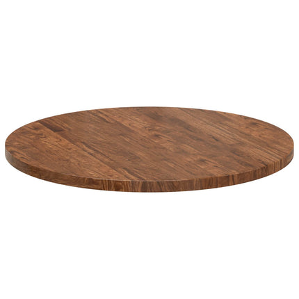 Bordsskiva Ljusbrun Ø 70 x 2,5 cm Massivt Ekträ