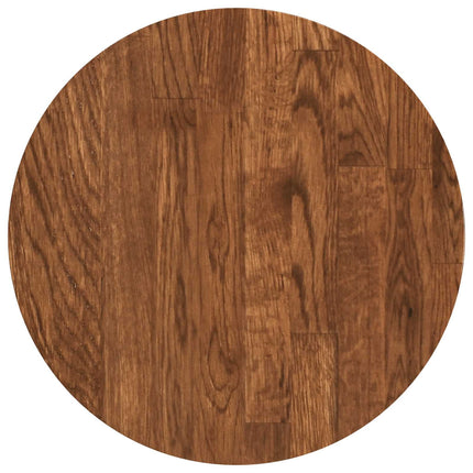 Bordsskiva Ljusbrun Ø 30 x 4 cm Massivt Ekträ