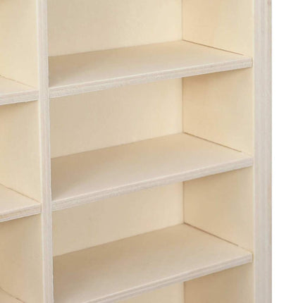 Väggdisplay Väggmonterat Beige 98 x 4,5 x 55 cm Konstruerat trä