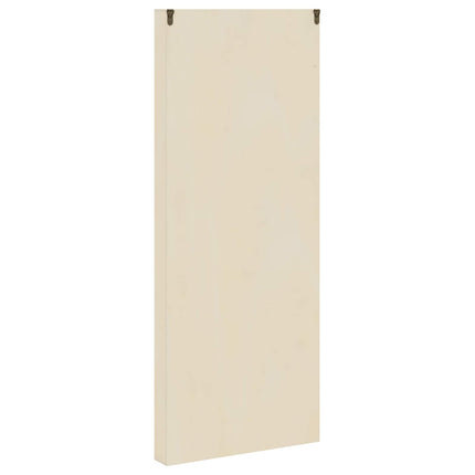 Väggdisplay med hylla Beige 30 x 4,5 x 75 cm Konstruerat trä