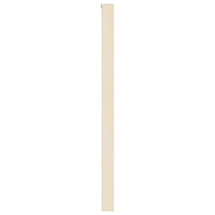 Väggdisplay med hylla Beige 30 x 4,5 x 75 cm Konstruerat trä