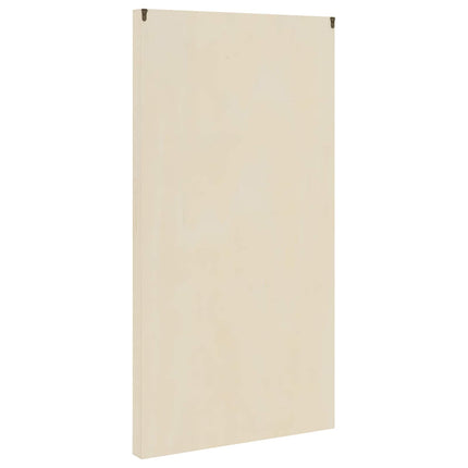 Väggdisplay med hylla Beige 50 x 4,5 x 96 cm Konstruerat trä