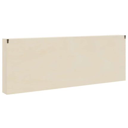 Väggdisplay Väggmonterat Beige 100 x 8,5 x 36 cm