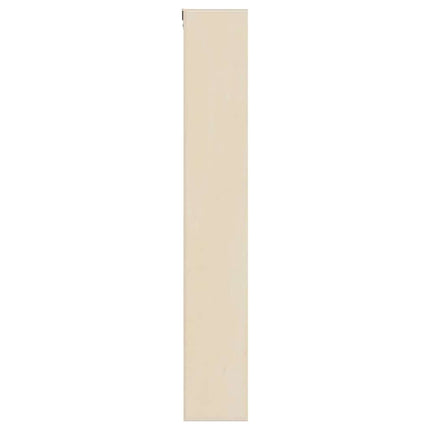 Väggdisplay med hylla med dörr Beige 40 x 8,5 x 54 cm Plywood