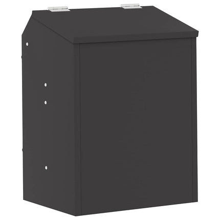 Kaninsmatare Svart 64.5 x 25.5 x 45.5 cm Kallvalsat Stål