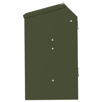 Kaninsmatare Olivgrön 64.5 x 25.5 x 45.5 cm Kallvalsat Stål