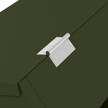 Kaninsmatare Olivgrön 64.5 x 25.5 x 45.5 cm Kallvalsat Stål