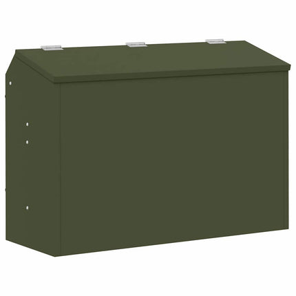 Kaninsmatare Olivgrön 64.5 x 25.5 x 45.5 cm Kallvalsat Stål