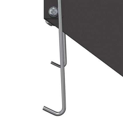 Kaninsmatare Svart 12,5 x 26 x 28,5 cm Kallvalsat Stål