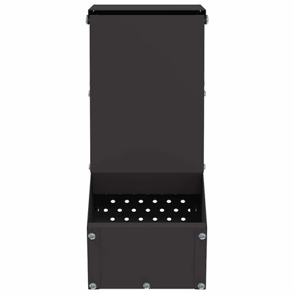 Kaninsmatare Svart 12,5 x 26 x 28,5 cm Kallvalsat Stål