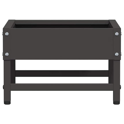 Fågelmatare Svart 80 x 28 x 13.5 cm Kallvalsat Stål