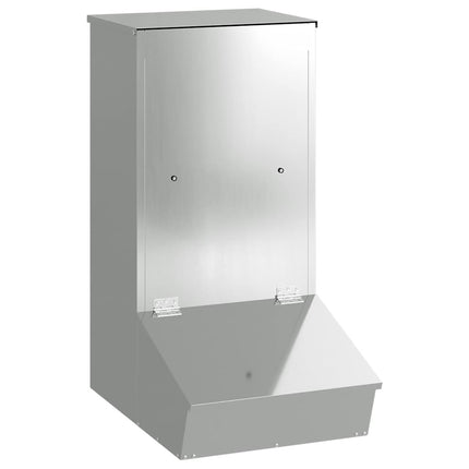 Gris Matare Silver 55 x 38 x 76 cm Galvaniserat Stål