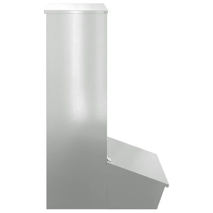 Gris Matare Silver 55 x 51 x 91,5 cm Galvaniserat Stål