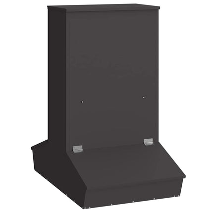 Gris Matare Svart 82 x 51 x 91,5 cm Kallvalsat Stål