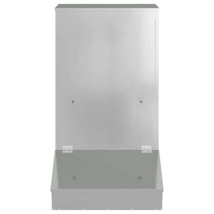 Gris Matare Silver 82 x 51 x 91,5 cm Galvaniserat Stål