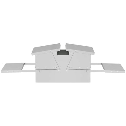 Kyckling Trampmatare Silver 75 x 53 x 20,5 cm Galvaniserat Stål