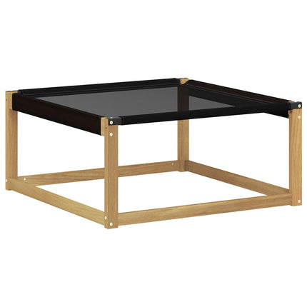 Utomhussoffset med kudde 4 pcs Vit och Beige