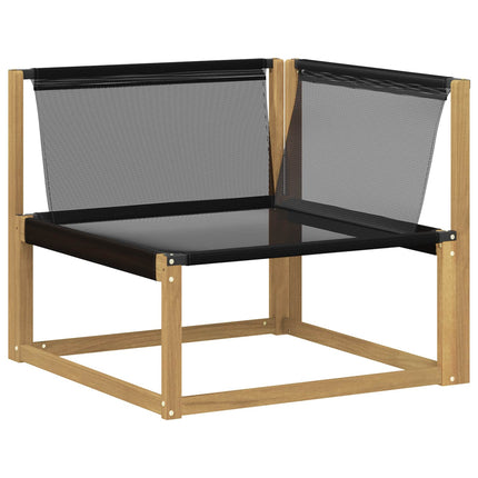 Utomhussoffset med kudde 5 pcs Vit och Beige