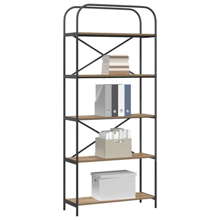 Hyllsystem Artisan Ek 80 x 30 x 183 cm Konstruerat trä