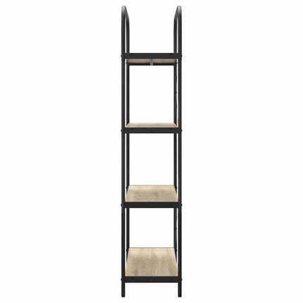 Hyllsystem Sonoma-ek 80 x 30 x 146 cm Konstruerat trä