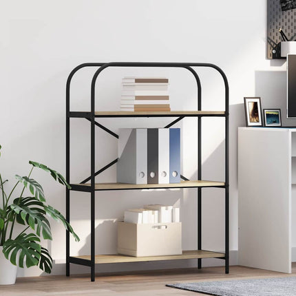 Hyllsystem Sonoma-ek 80 x 30 x 109 cm Konstruerat trä