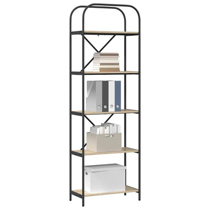 Hyllsystem Sonoma-ek 60 x 30 x 183 cm Konstruerat trä