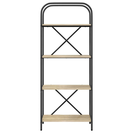 Hyllsystem Sonoma-ek 60 x 30 x 146 cm Konstruerat trä