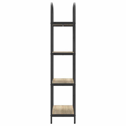 Hyllsystem Sonoma-ek 60 x 30 x 146 cm Konstruerat trä