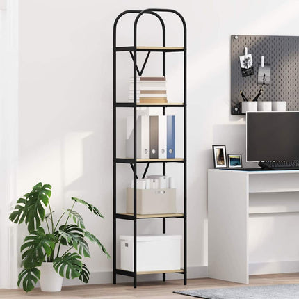 Hyllsystem Sonoma-ek 40 x 30 x 183 cm Konstruerat trä