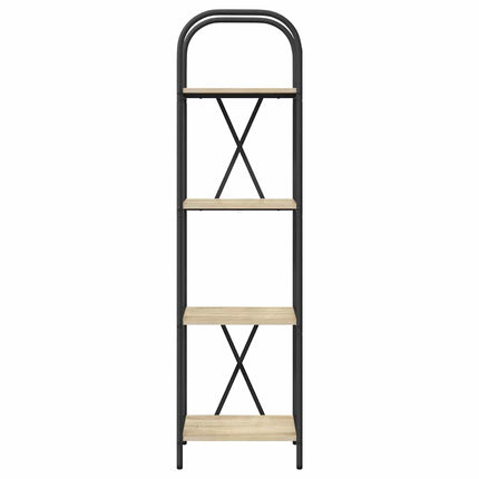 Hyllsystem Sonoma-ek 40 x 30 x 146 cm Konstruerat trä