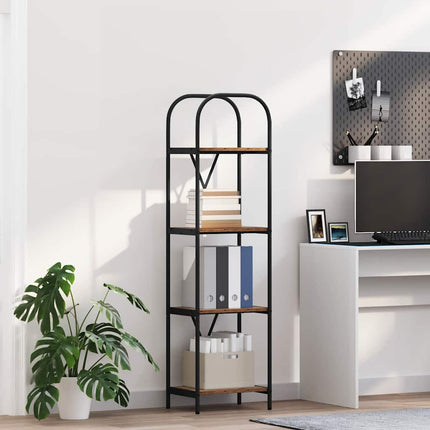 Hyllsystem Gammalt trä 40 x 30 x 146 cm Konstruerat trä