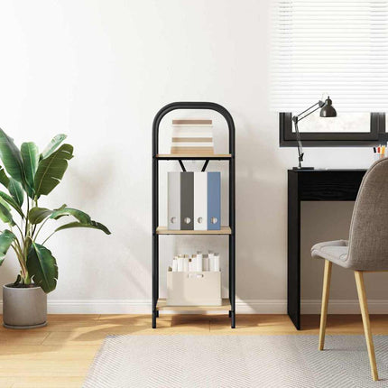 Hyllsystem Sonoma-ek 40 x 30 x 109 cm Konstruerat trä