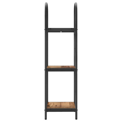 Hyllsystem Gammalt trä 40 x 30 x 109 cm Konstruerat trä