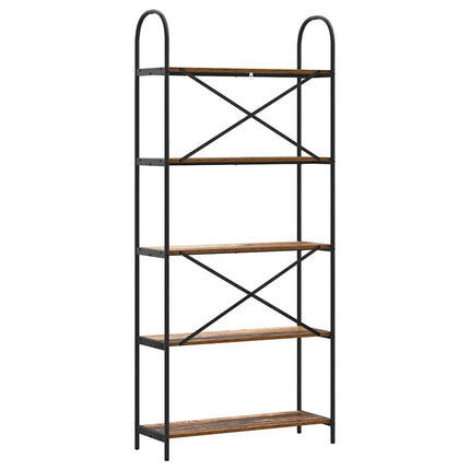Hyllsystem Gammalt trä 80 x 30 x 183 cm Konstruerat trä
