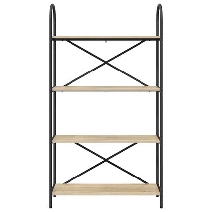Hyllsystem Sonoma-ek 80 x 30 x 146 cm Konstruerat trä