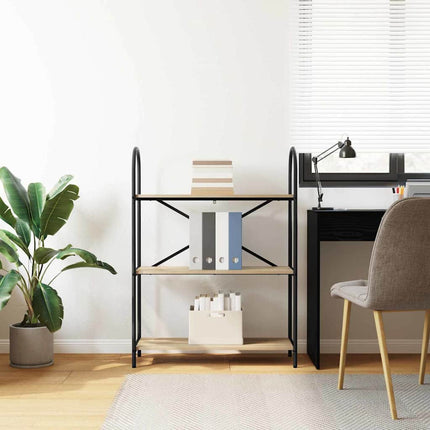 Hyllsystem Sonoma-ek 80 x 30 x 109 cm Konstruerat trä