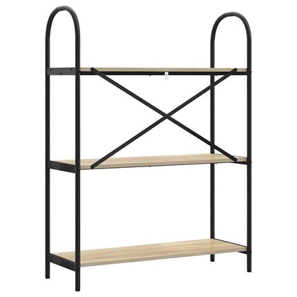 Hyllsystem Sonoma-ek 80 x 30 x 109 cm Konstruerat trä