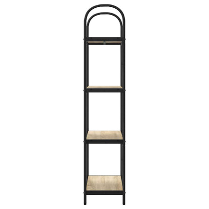 Hyllsystem Sonoma-ek 60 x 30 x 146 cm Konstruerat trä