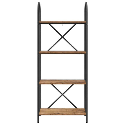 Hyllsystem Gammalt trä 60 x 30 x 146 cm Konstruerat trä