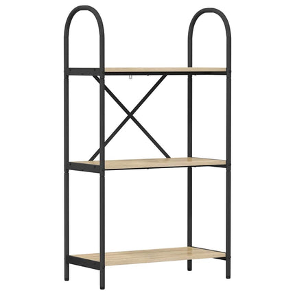 Hyllsystem Sonoma-ek 60 x 30 x 109 cm Konstruerat trä