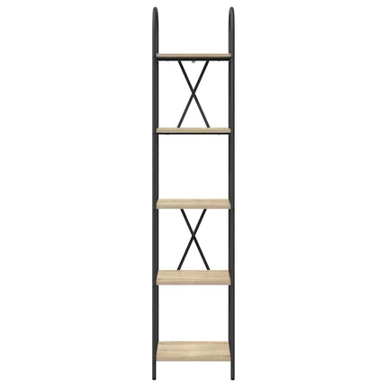 Hyllsystem Sonoma-ek 40 x 30 x 183 cm Konstruerat trä