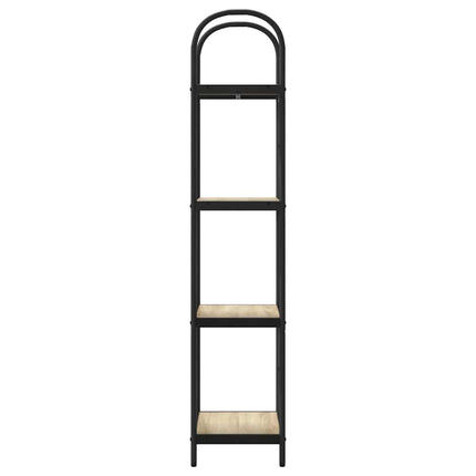 Hyllsystem Sonoma-ek 40 x 30 x 146 cm Konstruerat trä