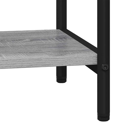 Hyllsystem Grå Sonoma 40 x 30 x 146 cm Konstruerat trä