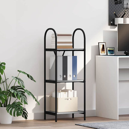 Hyllsystem Grå Sonoma 40 x 30 x 109 cm Konstruerat trä