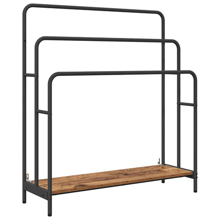 Klädställning Gammalt trä 90 x 30 x 100,5 cm Konstruerat trä