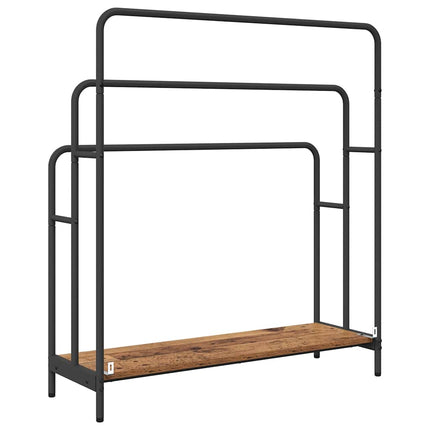 Klädställning Gammalt trä 90 x 30 x 100,5 cm Konstruerat trä